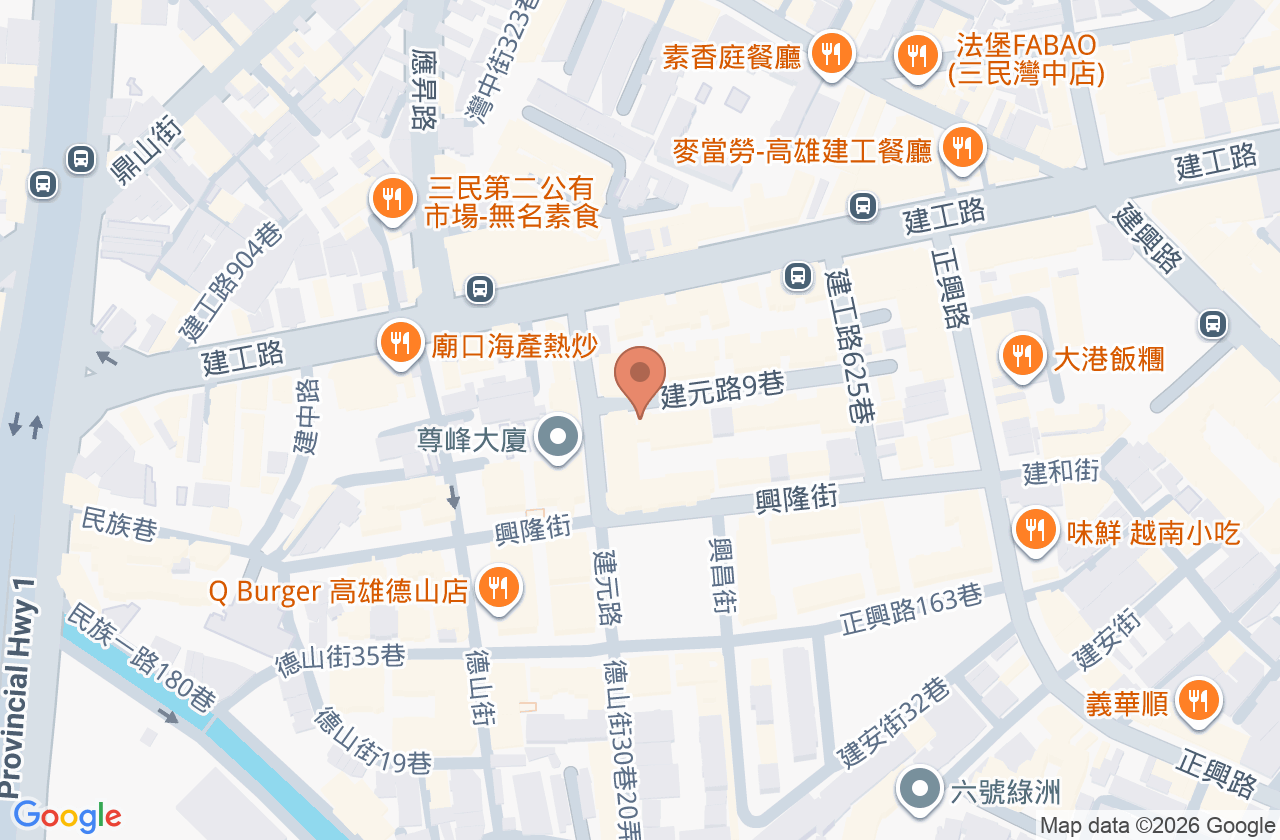 傳襲中醫診所 位置地圖