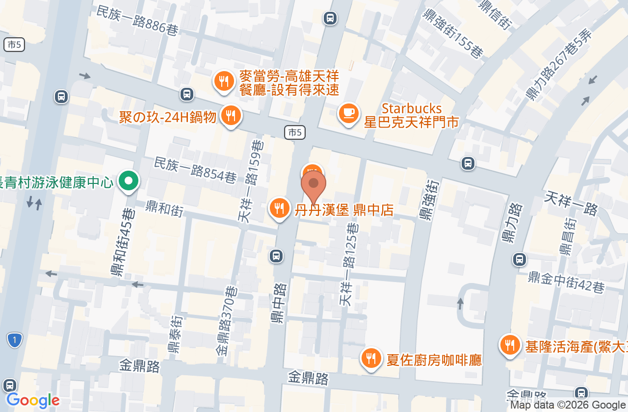 暖馨中醫診所 位置地圖