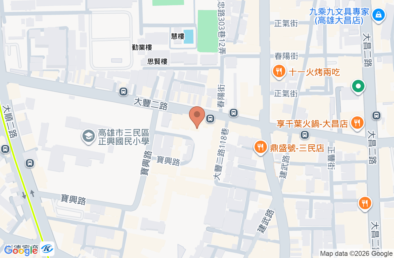 大成中醫診所 位置地圖