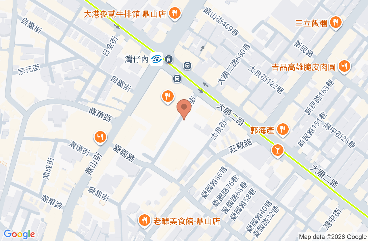 鼎山至和中醫診所 位置地圖