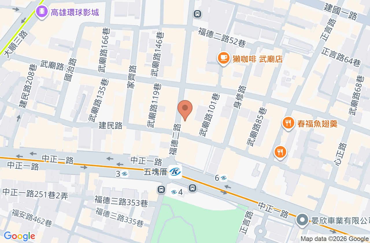博安中醫診所 位置地圖