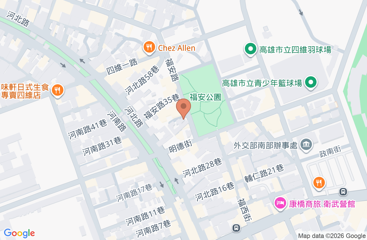 家康中醫診所 位置地圖