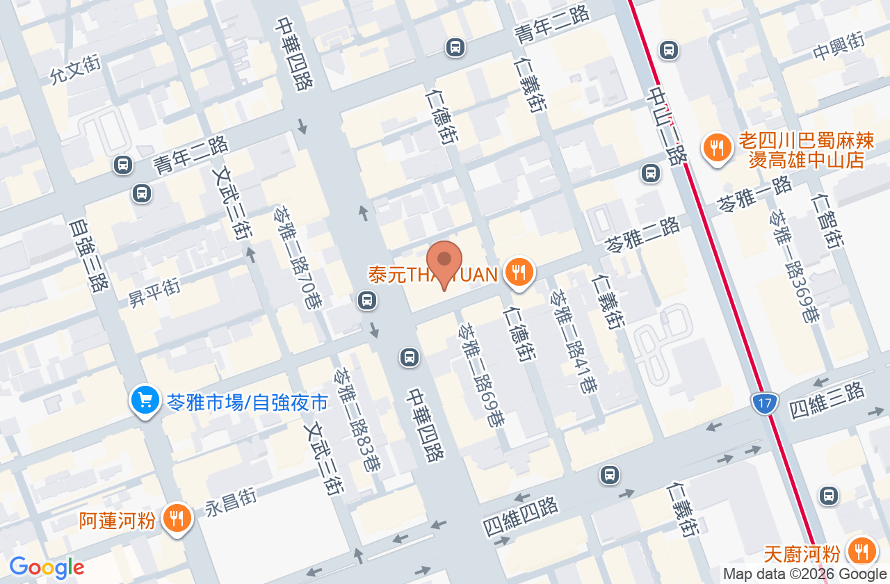 惠娟中醫診所 位置地圖