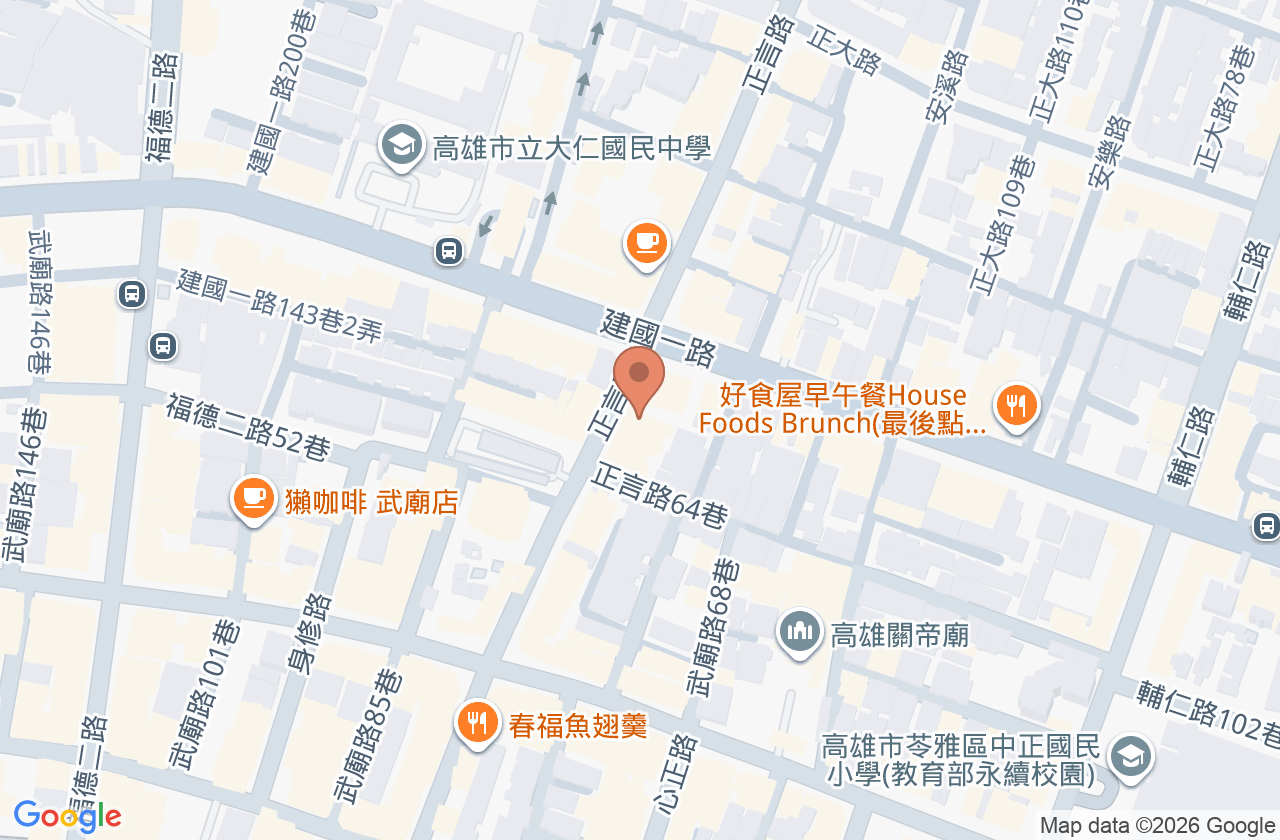 正言堂中醫診所 位置地圖