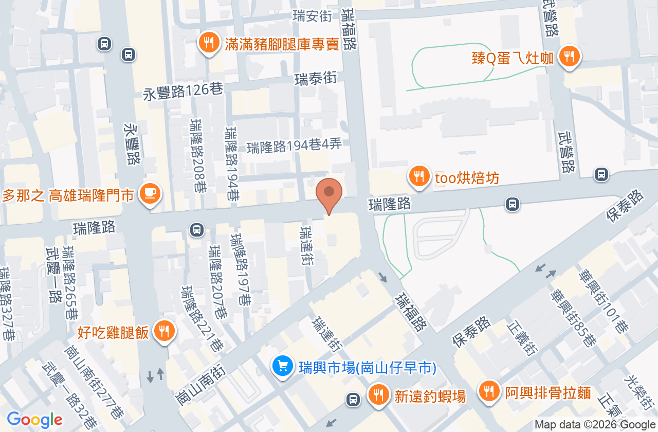 瑞祥中醫診所 位置地圖