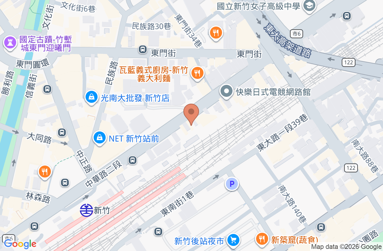 慶仁眼科內科中醫診所 位置地圖