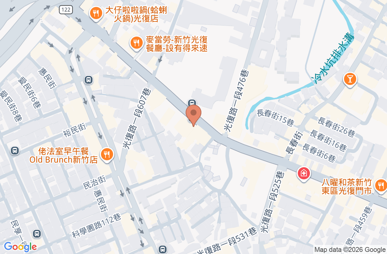 和杏中醫診所 位置地圖