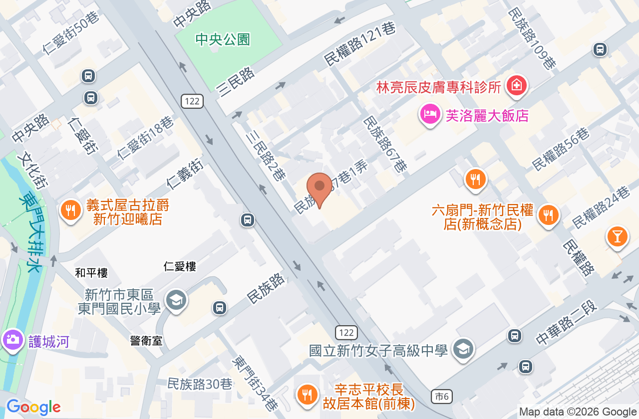 新桐中醫診所 位置地圖