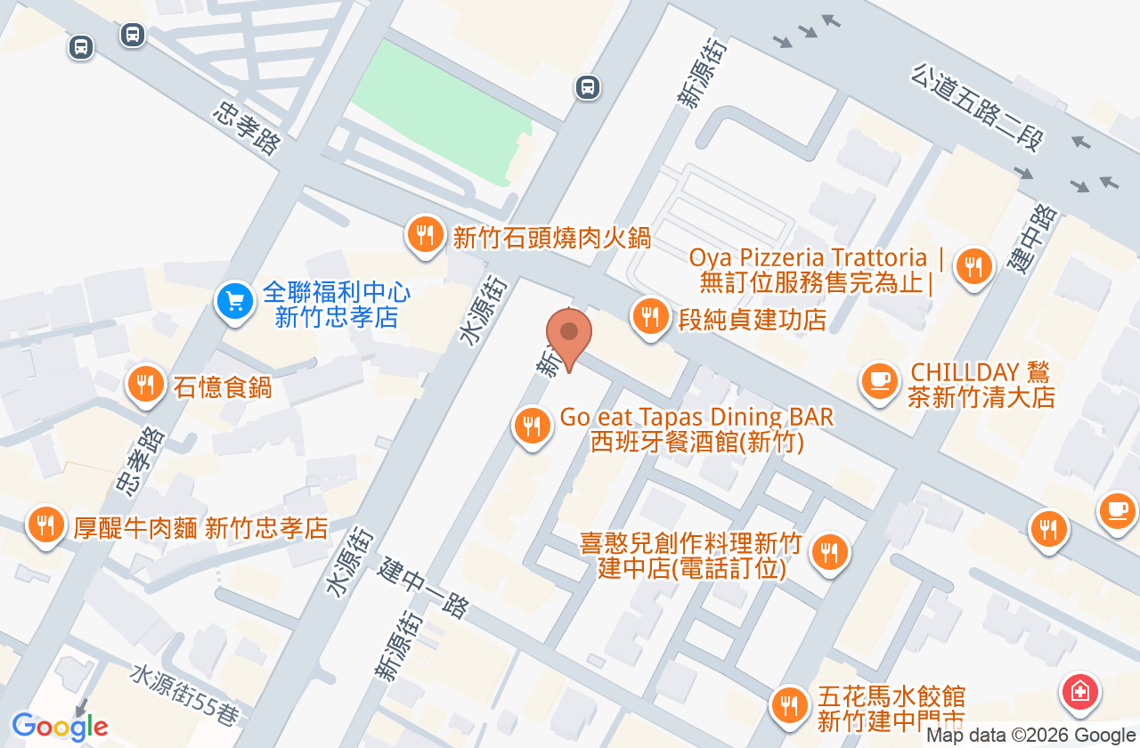 薇竹中醫診所 位置地圖