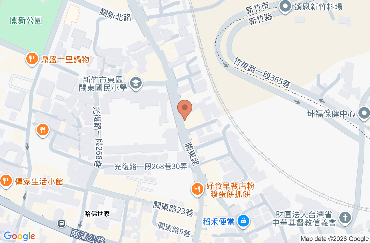 寬淯中醫診所 位置地圖