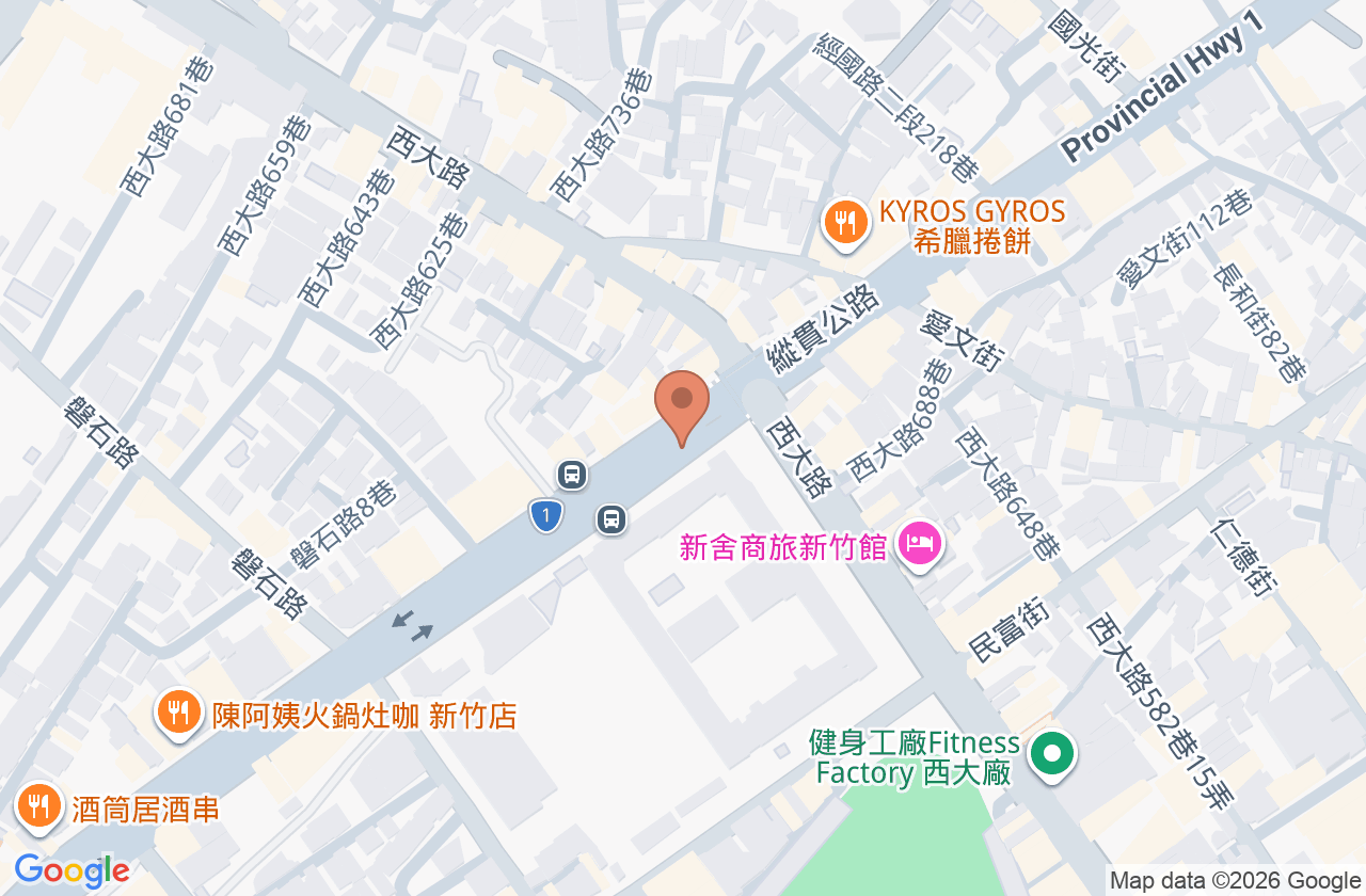 康宸中醫診所 位置地圖