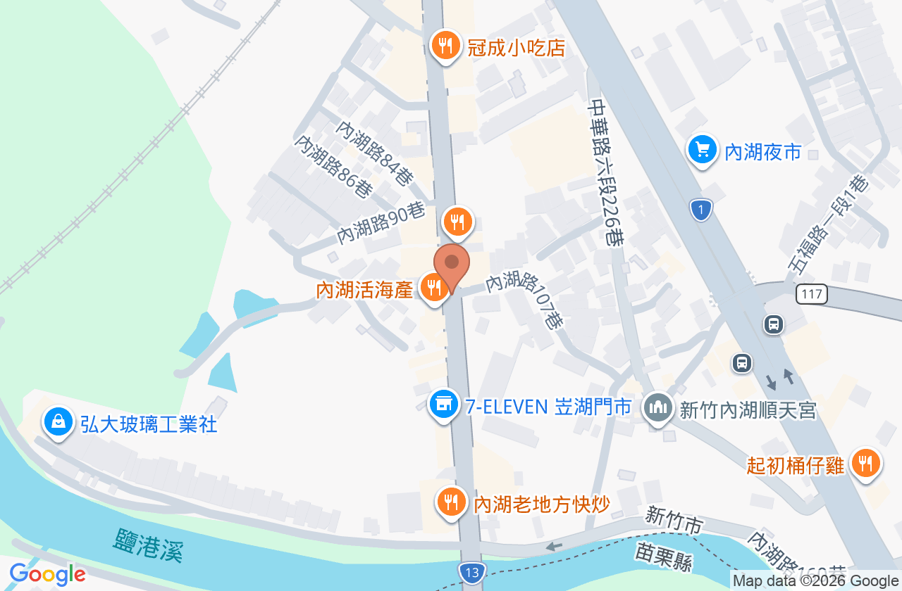 川河堂中醫診所 位置地圖