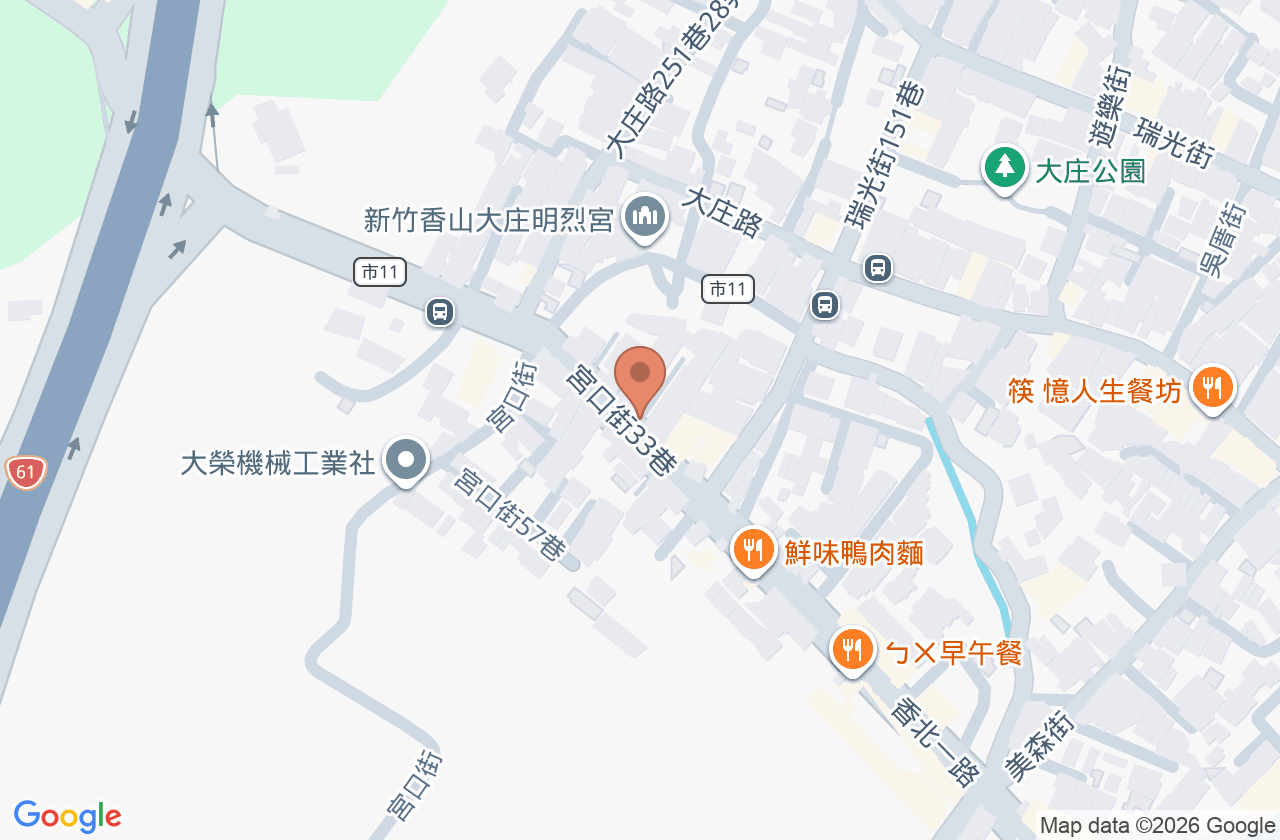 柏華中醫診所 位置地圖