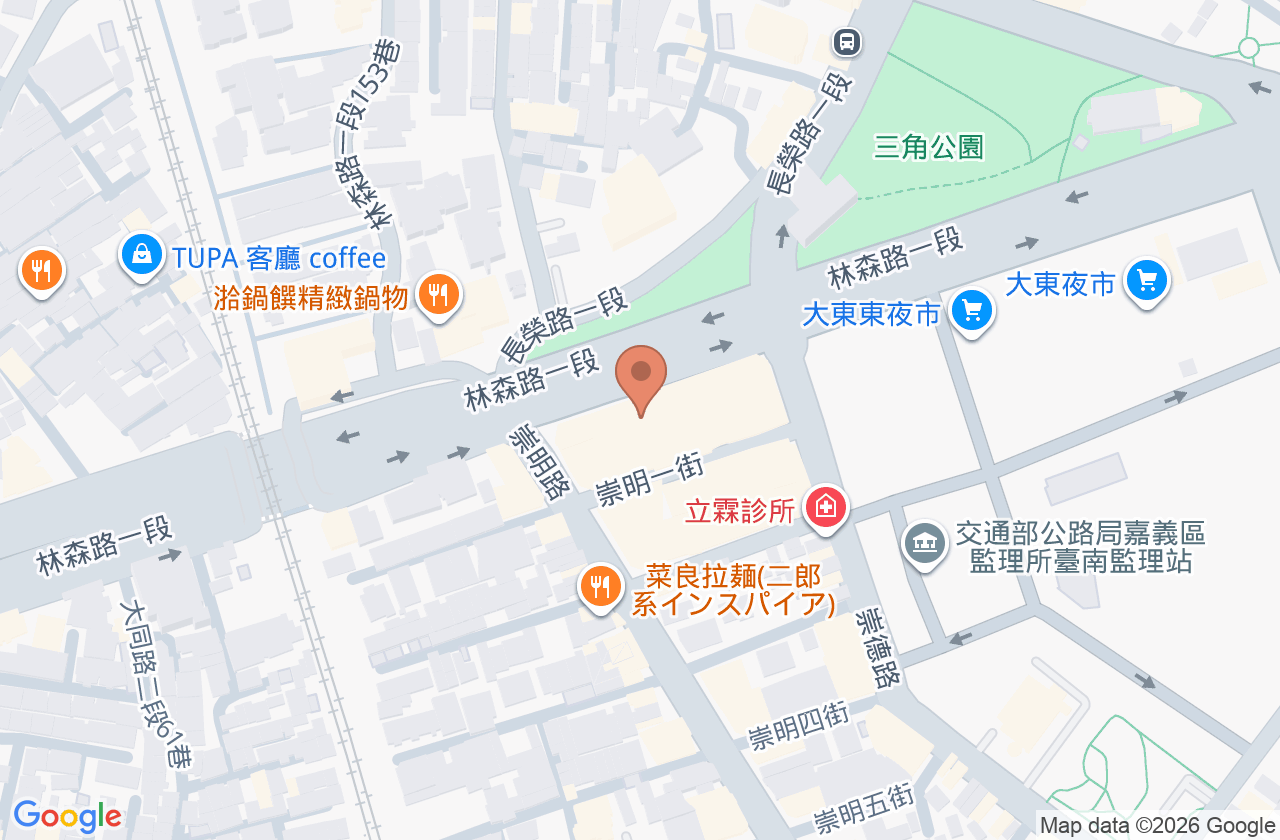 厚樸中醫診所 位置地圖