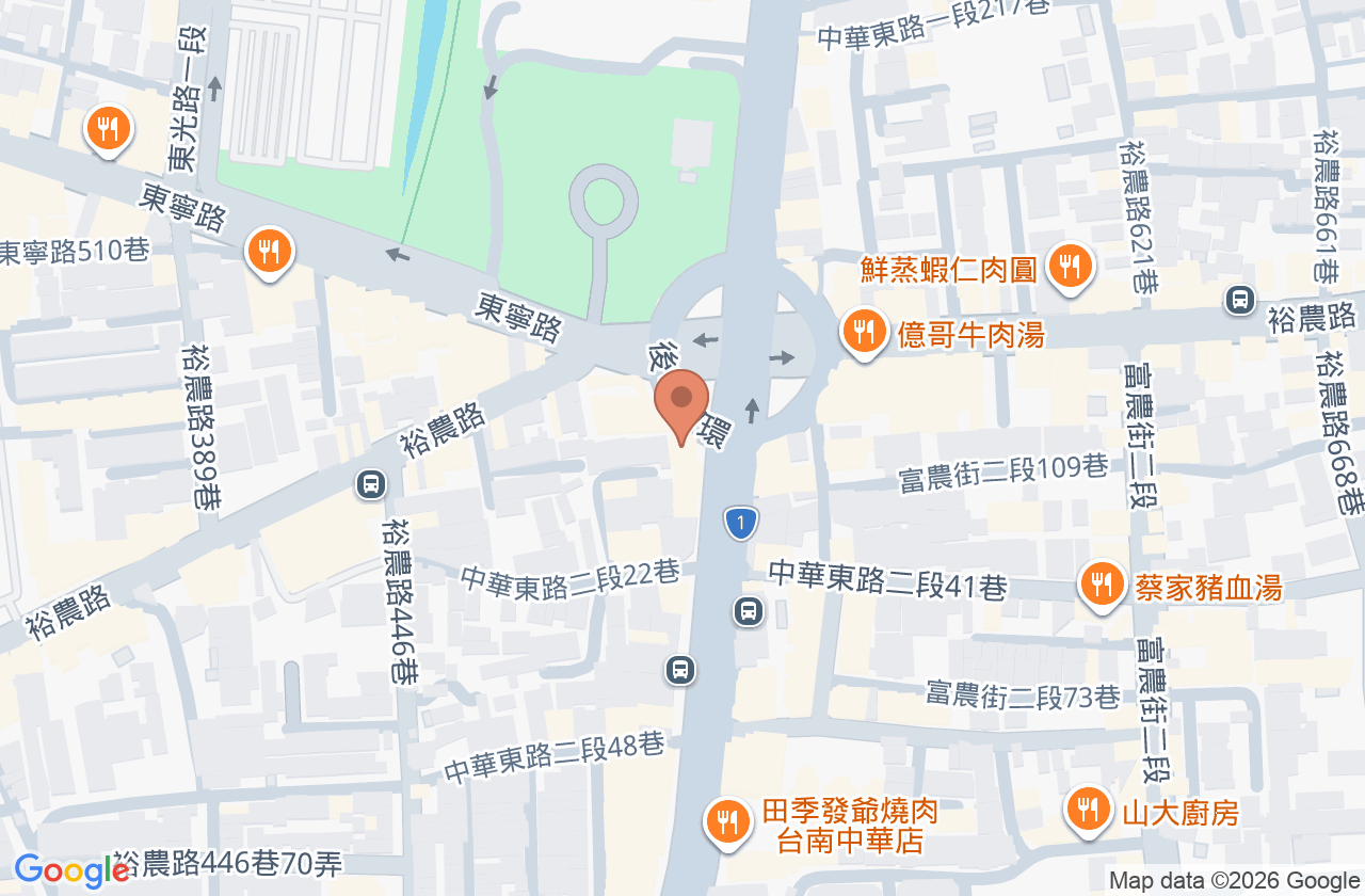 博安中醫診所 位置地圖