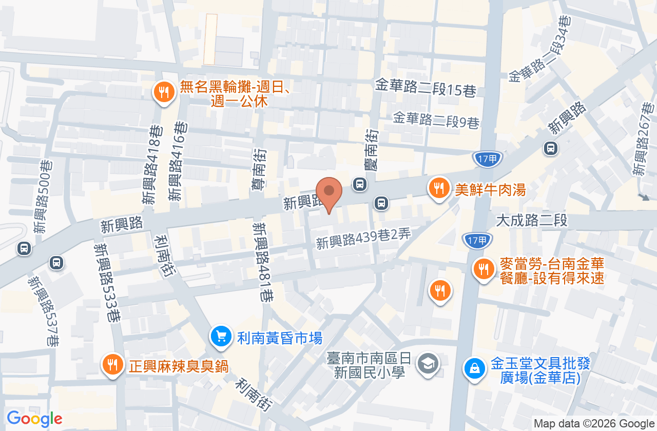 謝昆紘中醫診所 位置地圖