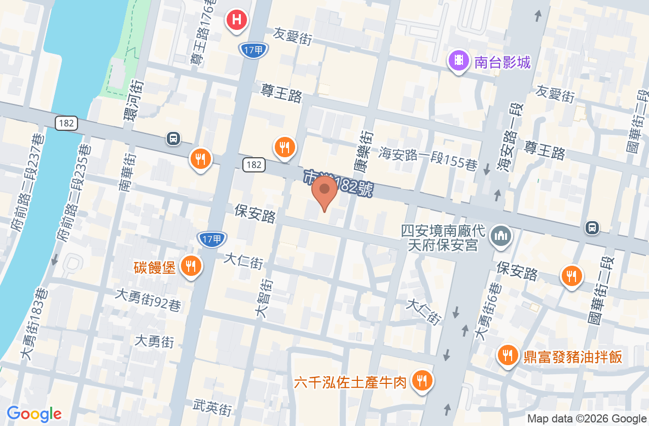 建安中醫診所 位置地圖