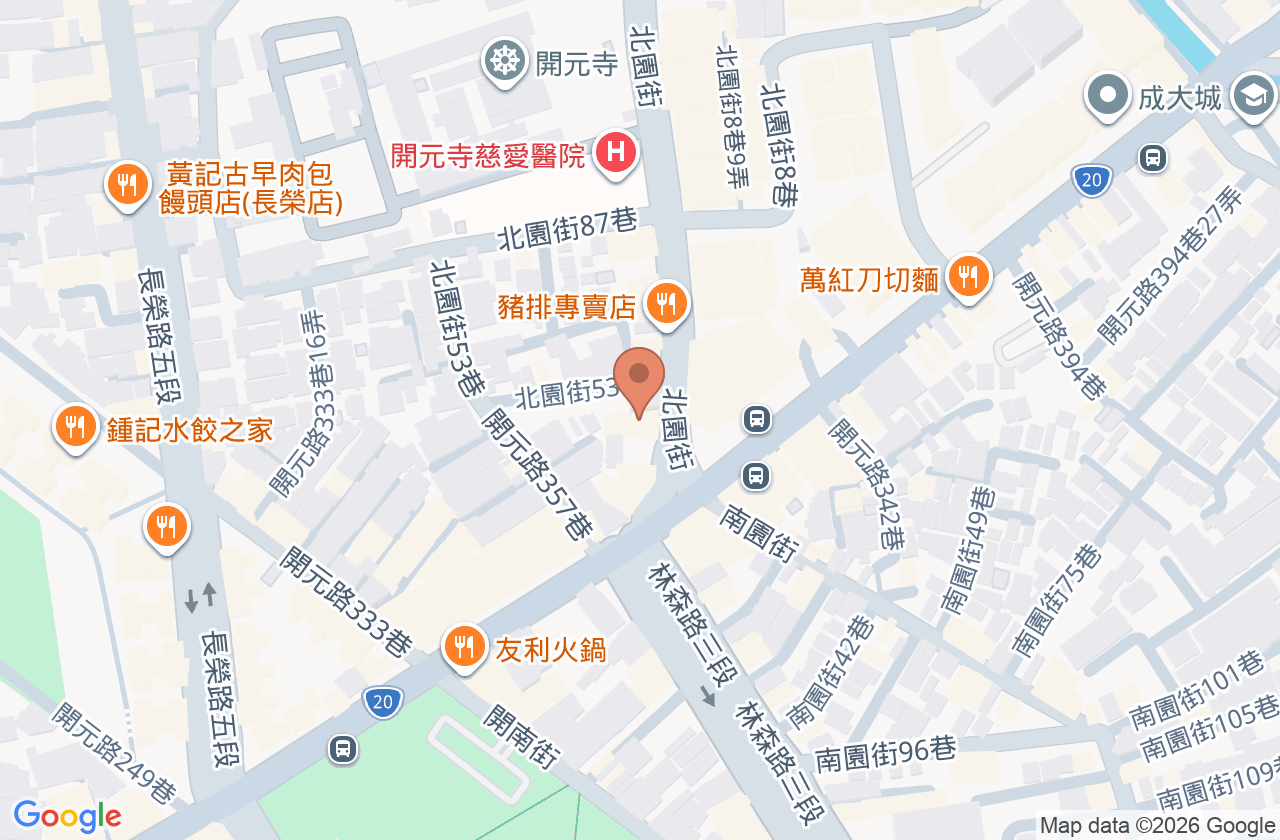 煥庭中醫診所 位置地圖