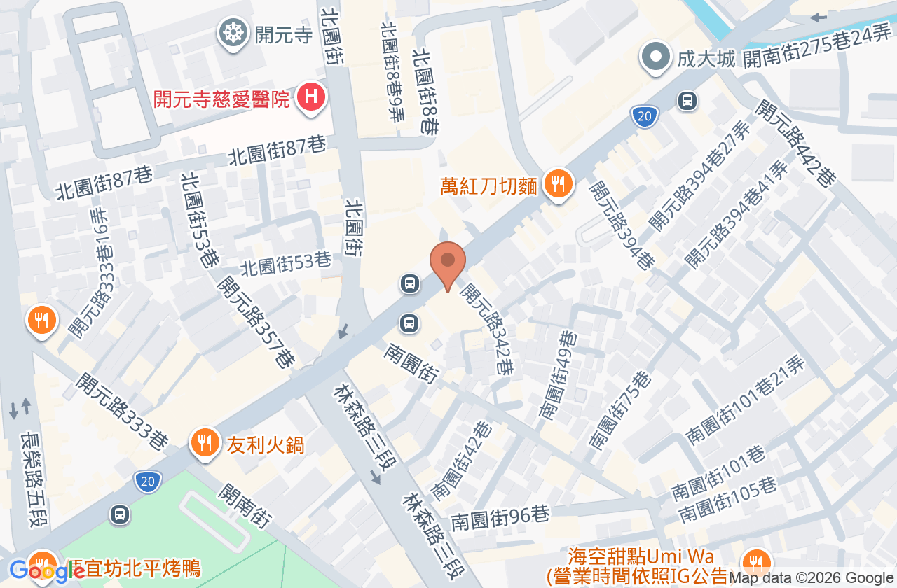 得安中醫診所 位置地圖