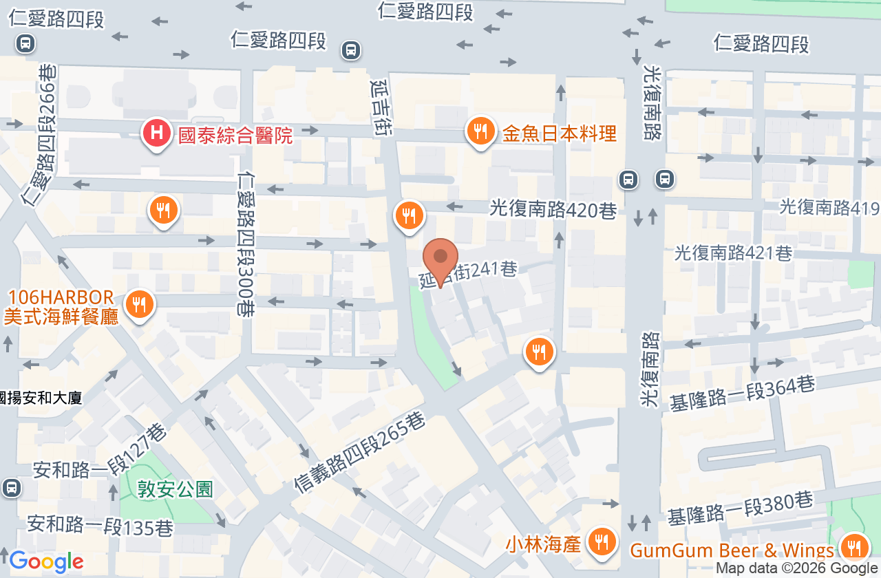 卓越牙醫診所 位置地圖