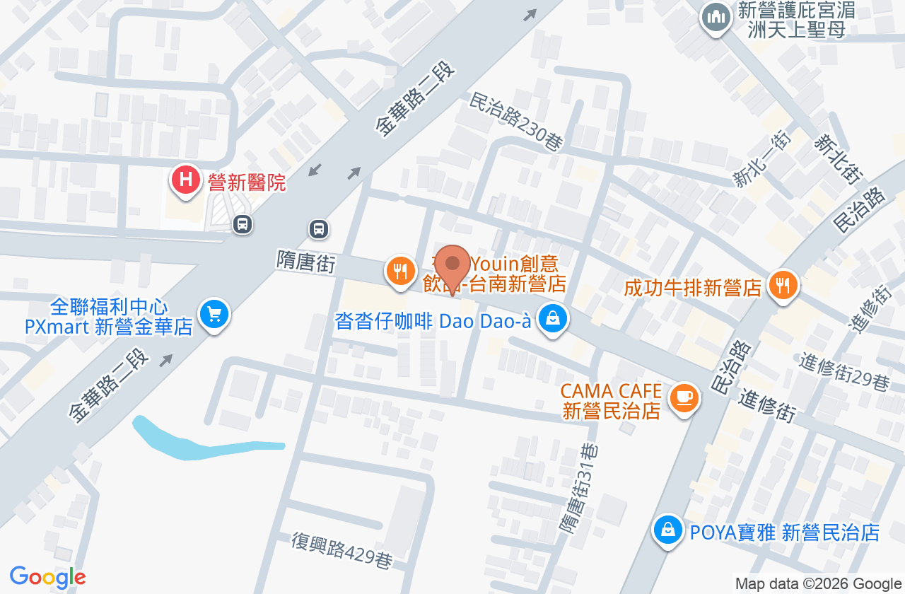 新城牙醫診所 位置地圖