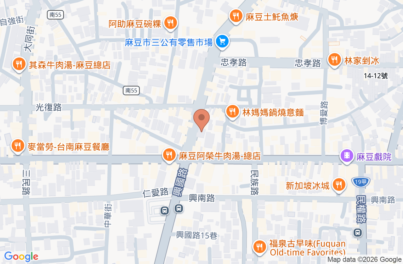 禾穆牙醫診所 位置地圖