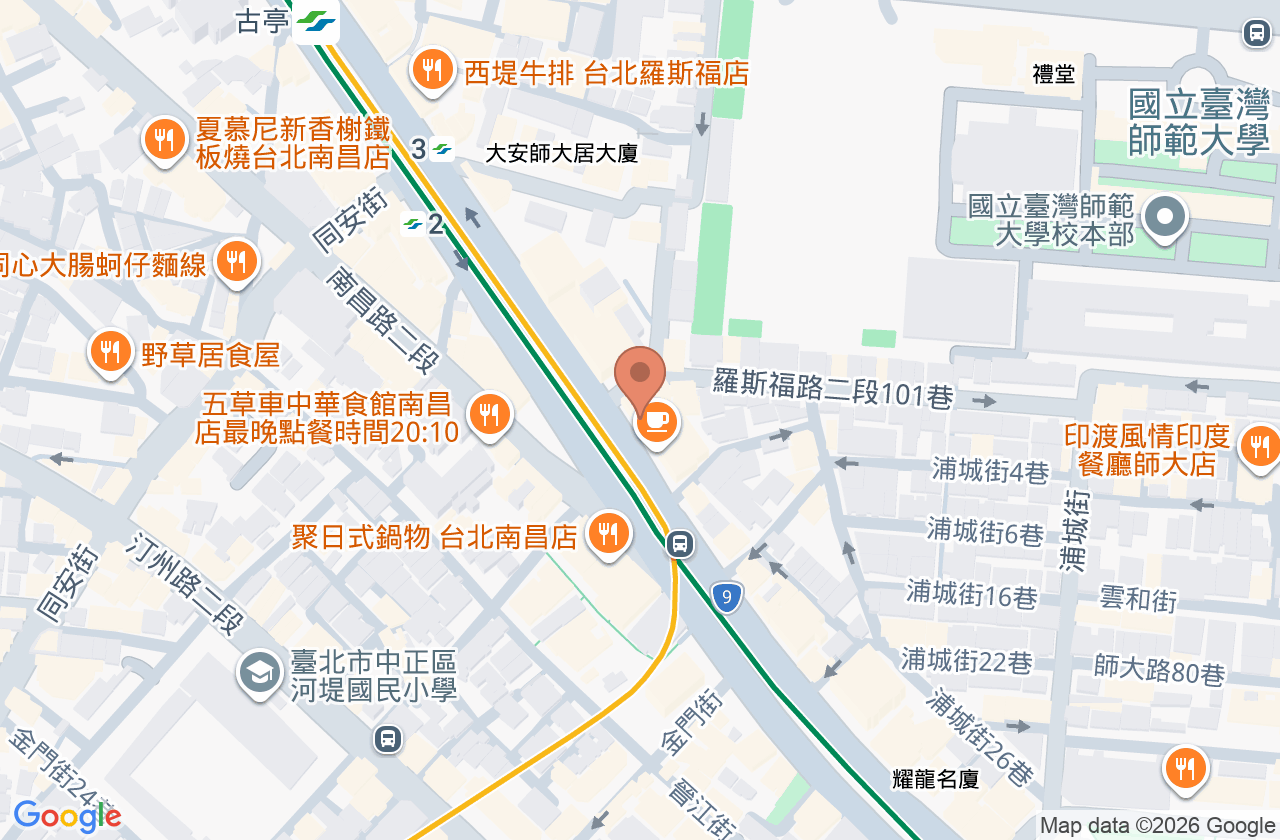 三上牙醫診所 位置地圖