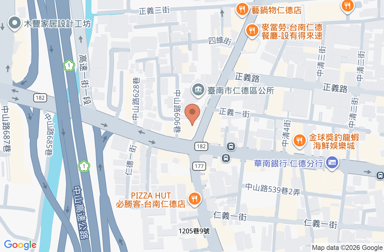 同喬牙醫診所 位置地圖