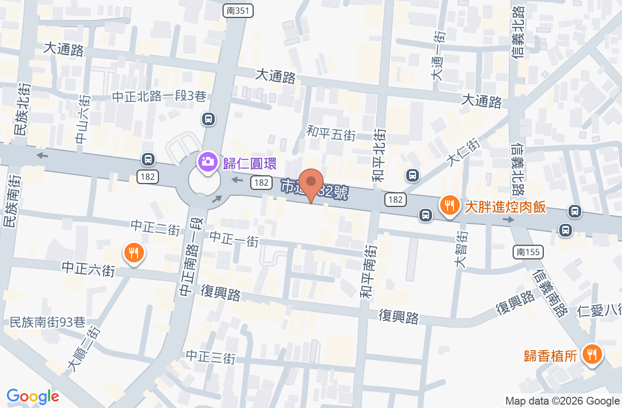 濰實牙醫診所 位置地圖