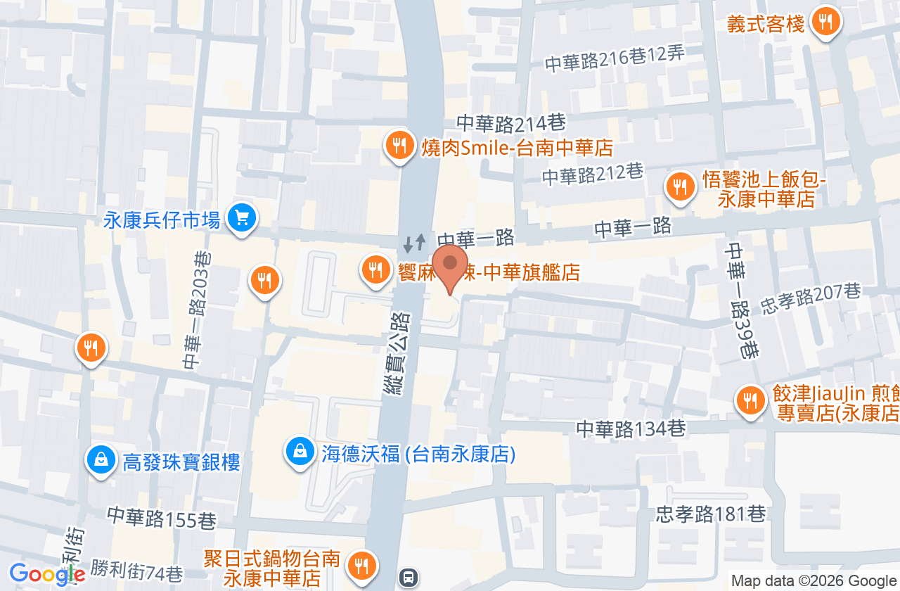 中華牙醫診所 位置地圖