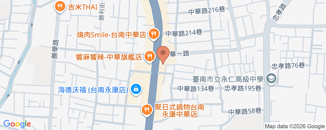 中華牙醫診所 位置地圖