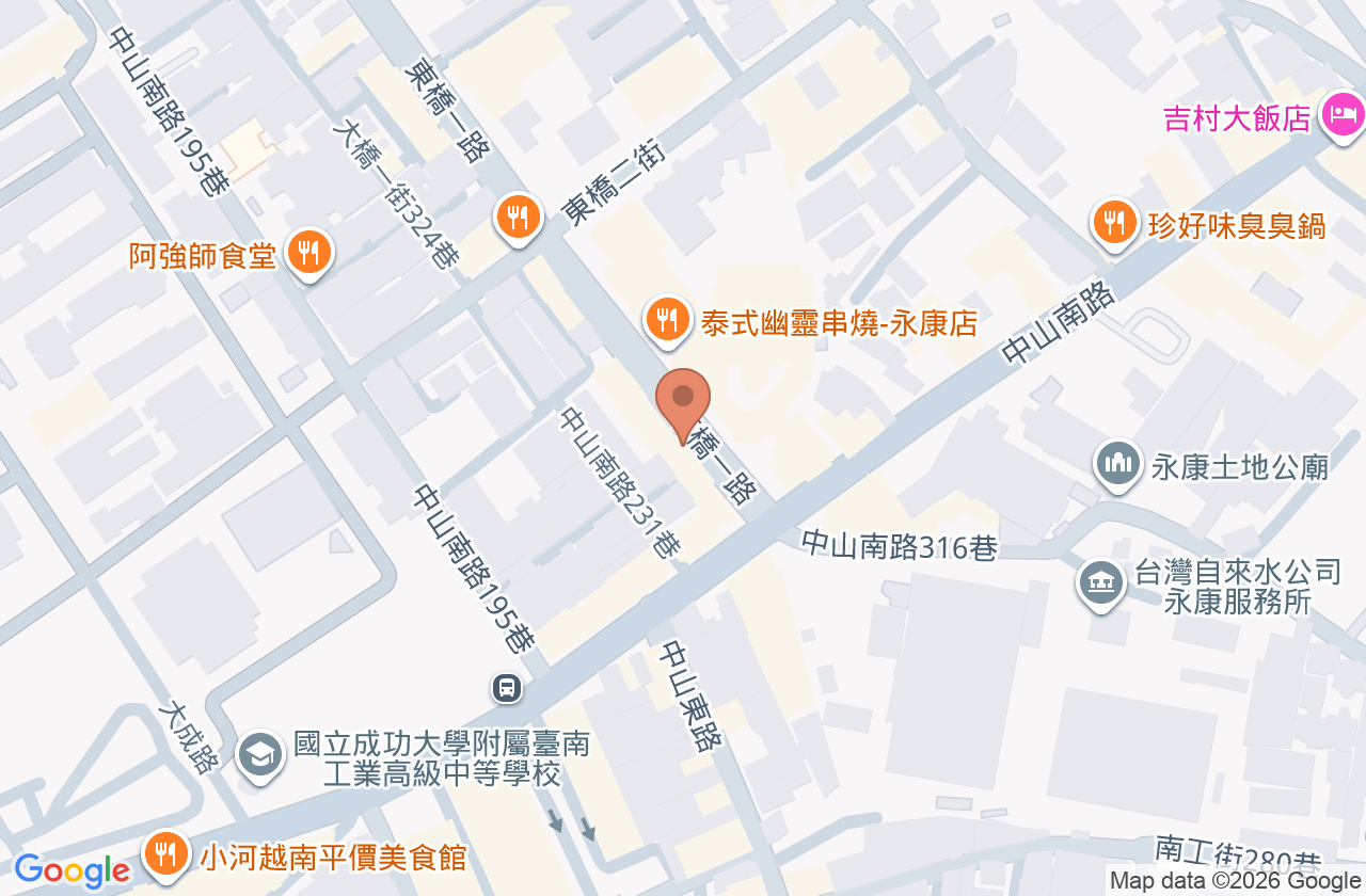 伯特利牙醫診所 位置地圖