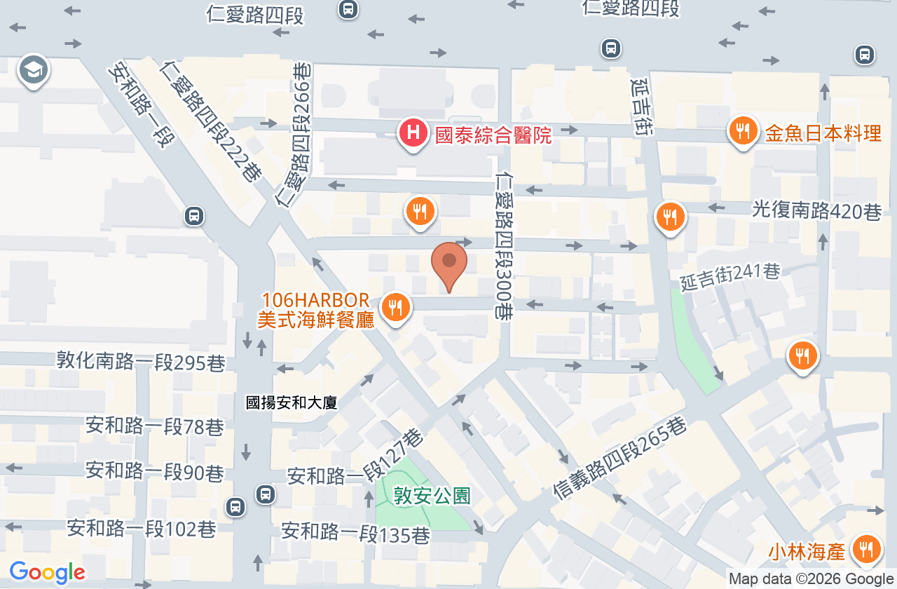 謝牙醫診所 位置地圖