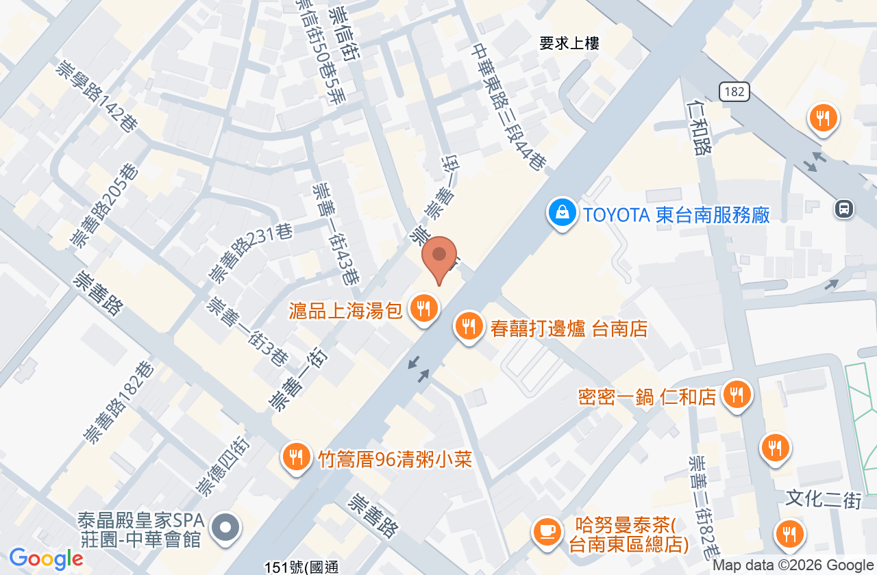 新世代牙醫診所 位置地圖