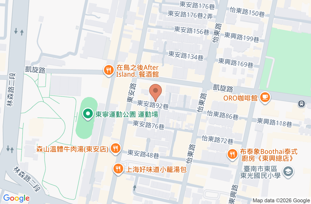尚真自然美學牙醫診所 位置地圖