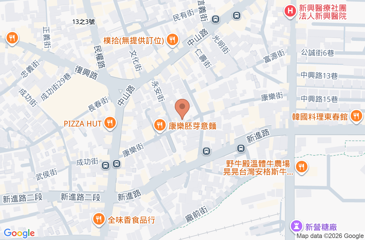陳永順中醫診所 位置地圖