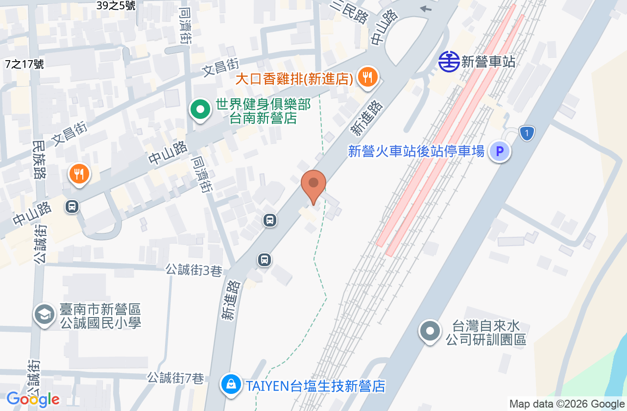 大大中醫診所 位置地圖