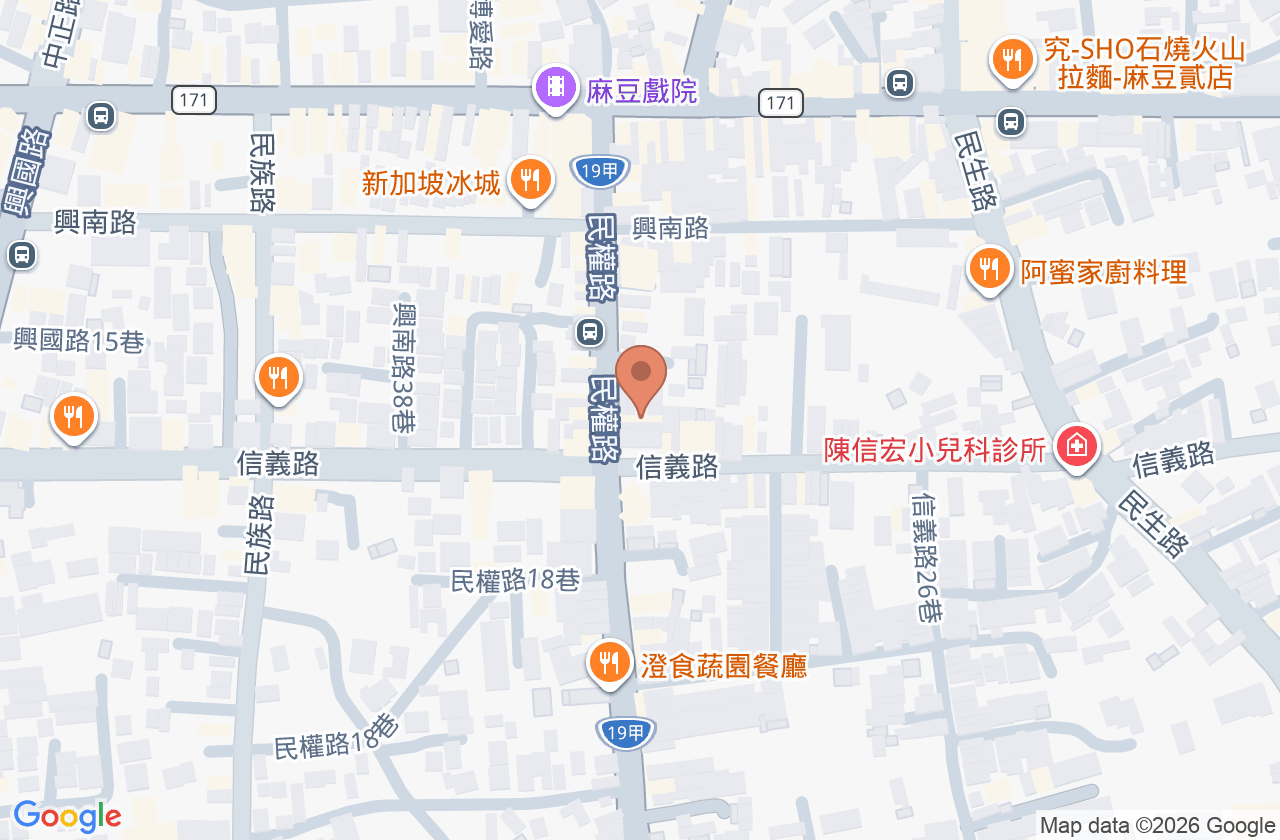 聖惠中醫診所 位置地圖
