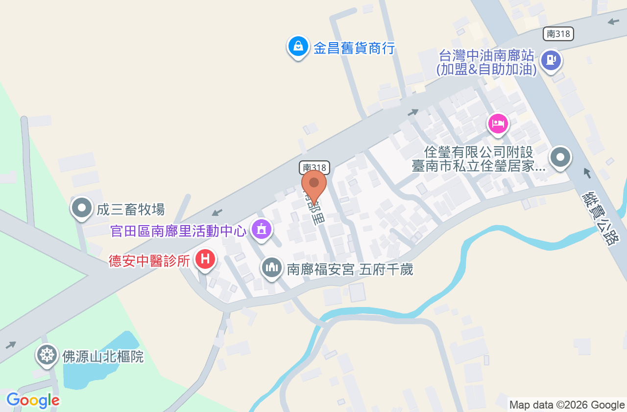 德安中醫診所 位置地圖