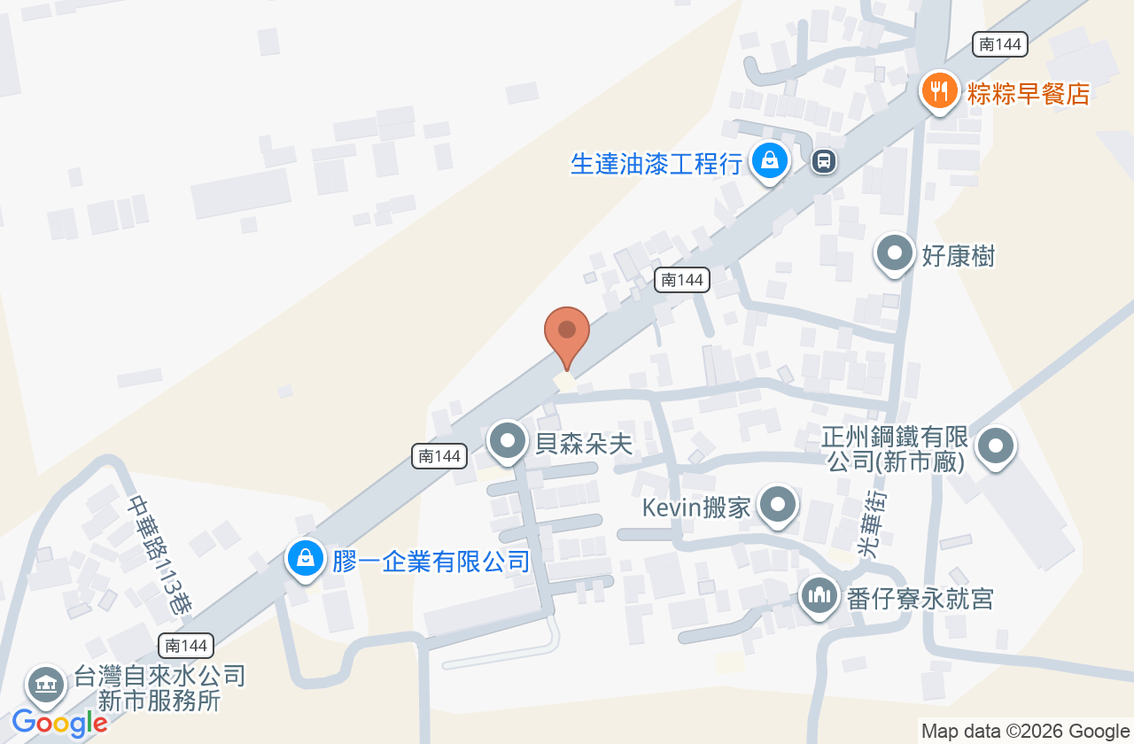 永就中醫診所 位置地圖
