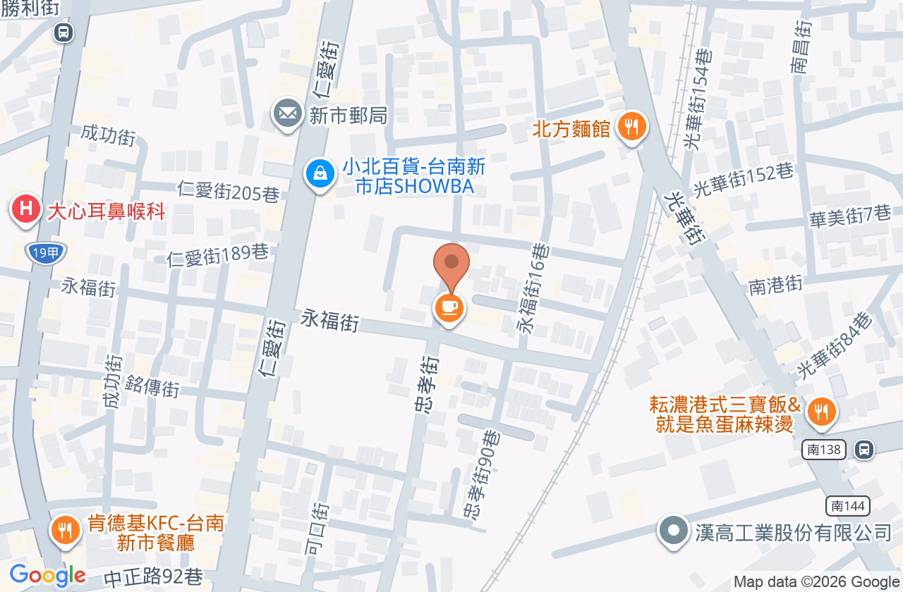 勝義中醫診所 位置地圖
