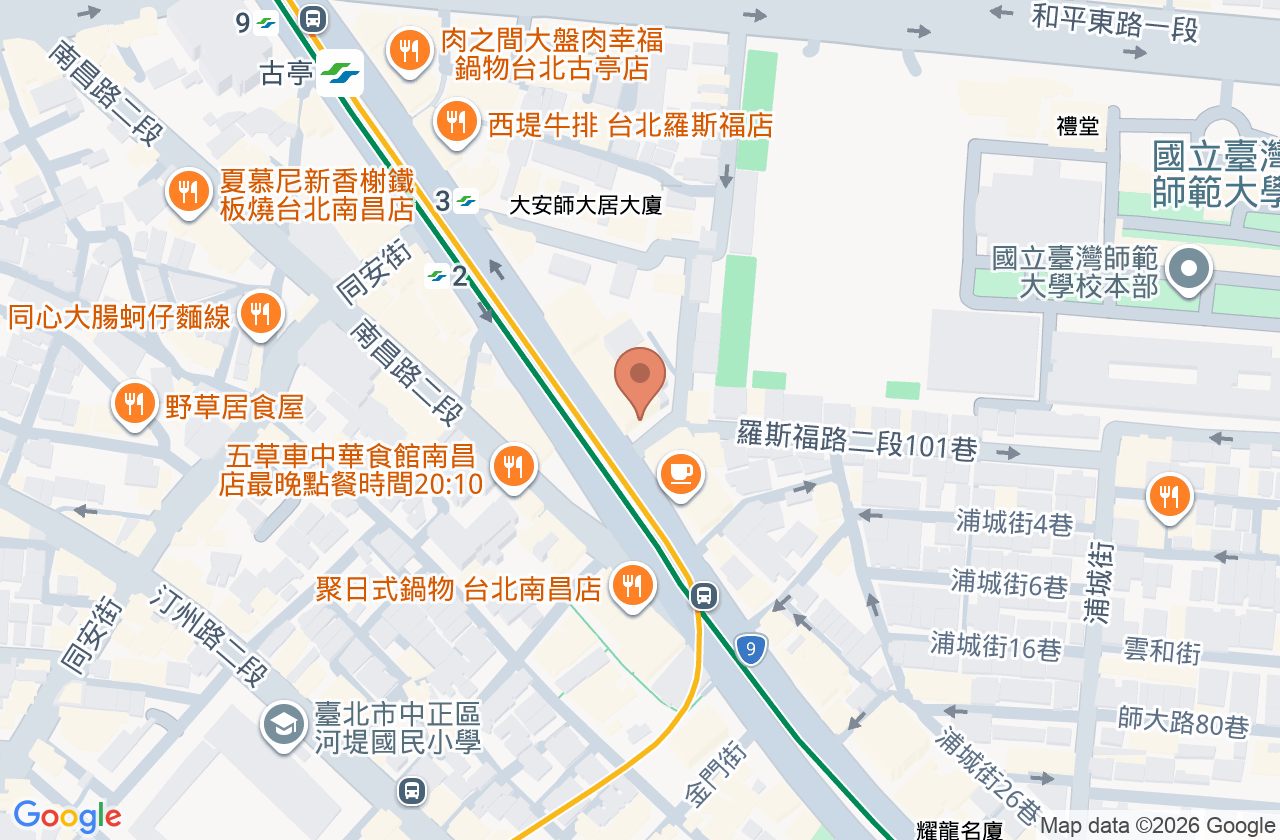 祥齡牙醫診所 位置地圖