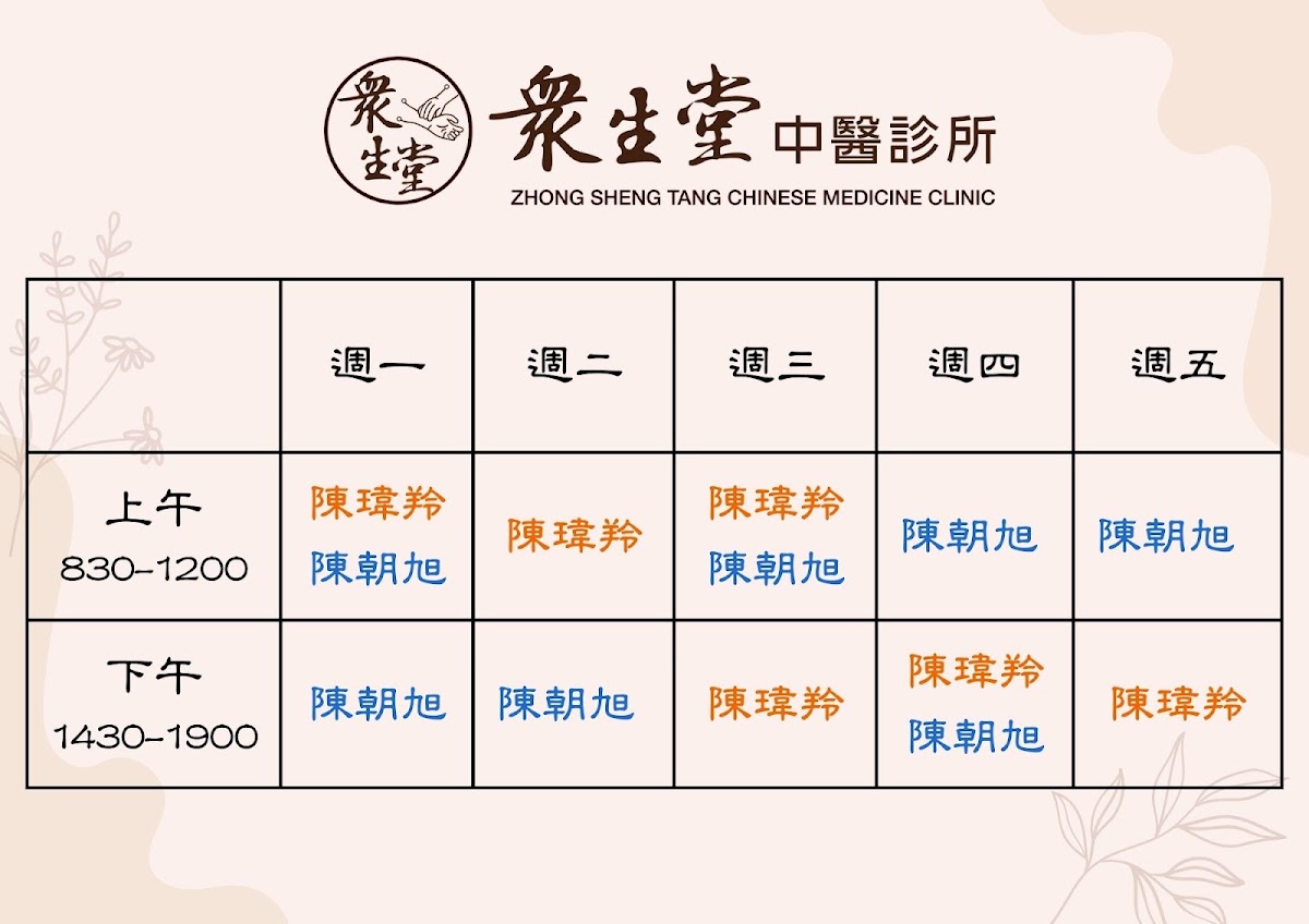 眾生堂中醫診所 診所實景照
