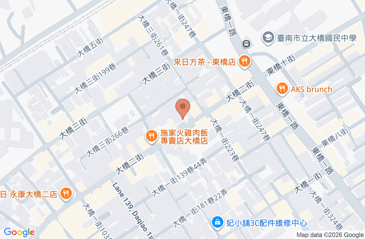 千祥中醫診所 位置地圖