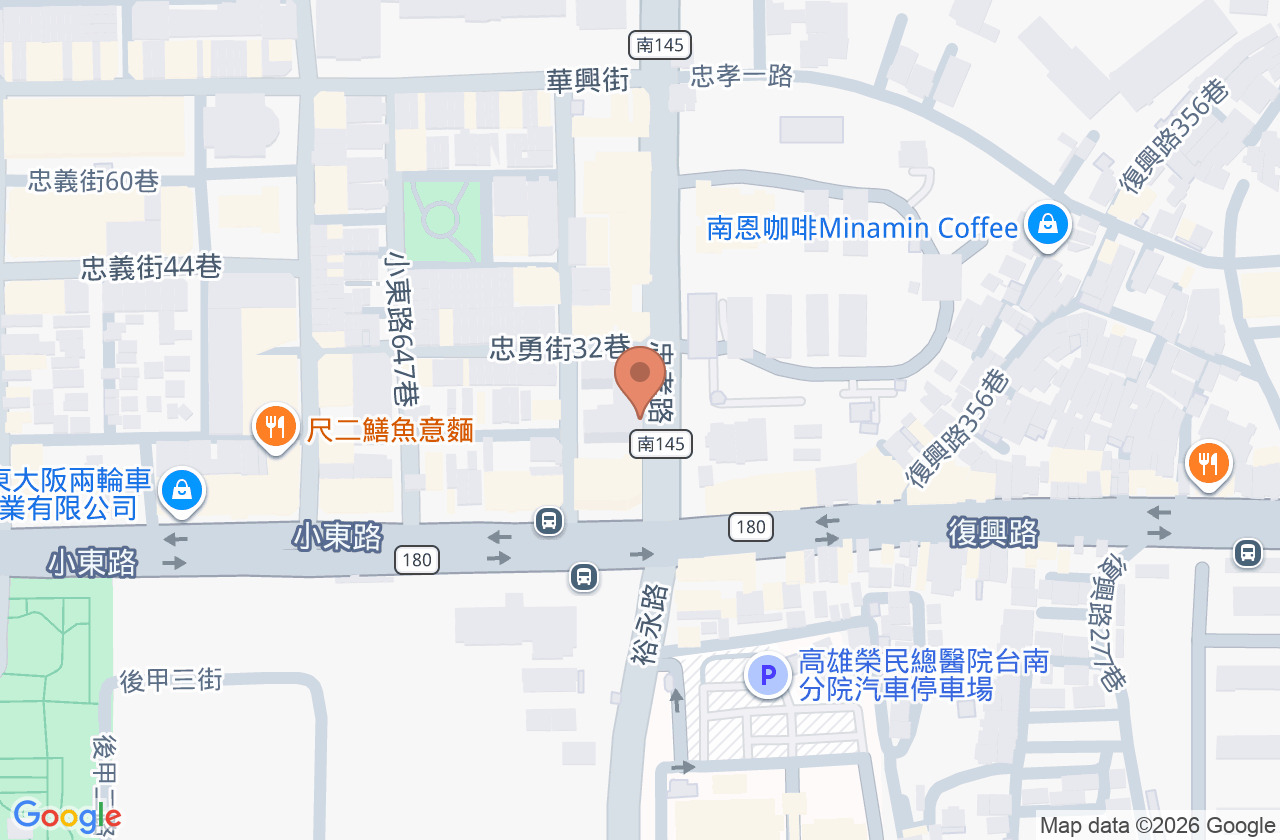 復華中醫診所 位置地圖