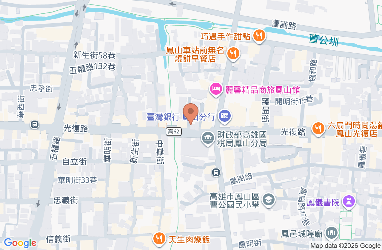 福泉中醫診所 位置地圖