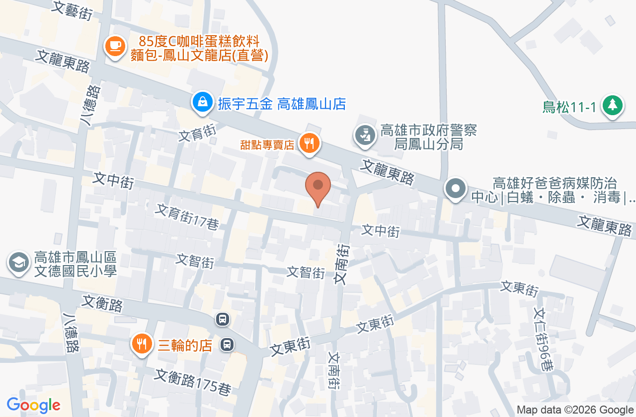 仁澤中醫診所 位置地圖
