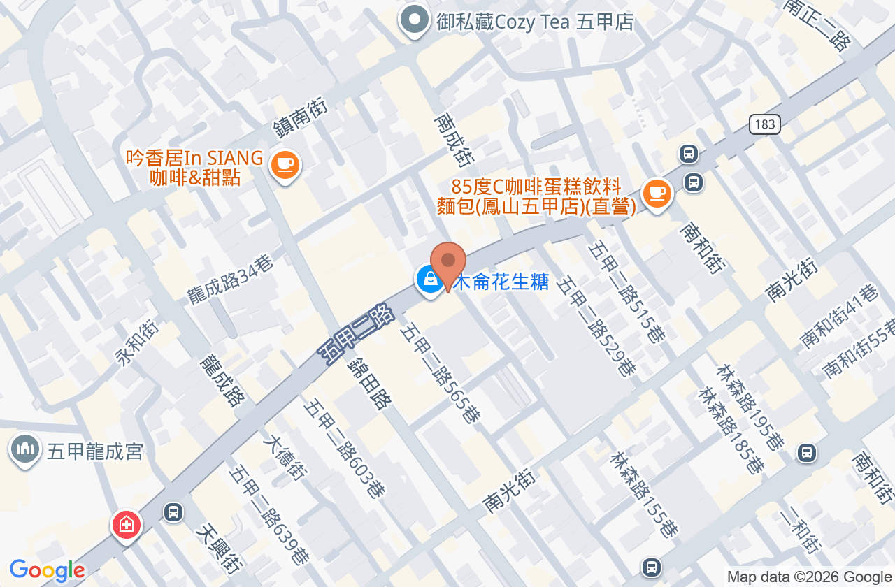 建安中醫診所 位置地圖