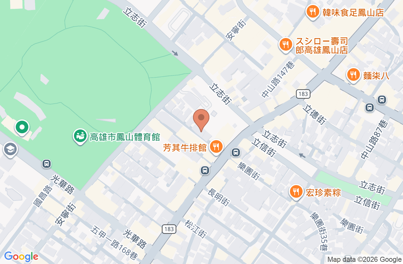 儒慧中醫診所 位置地圖