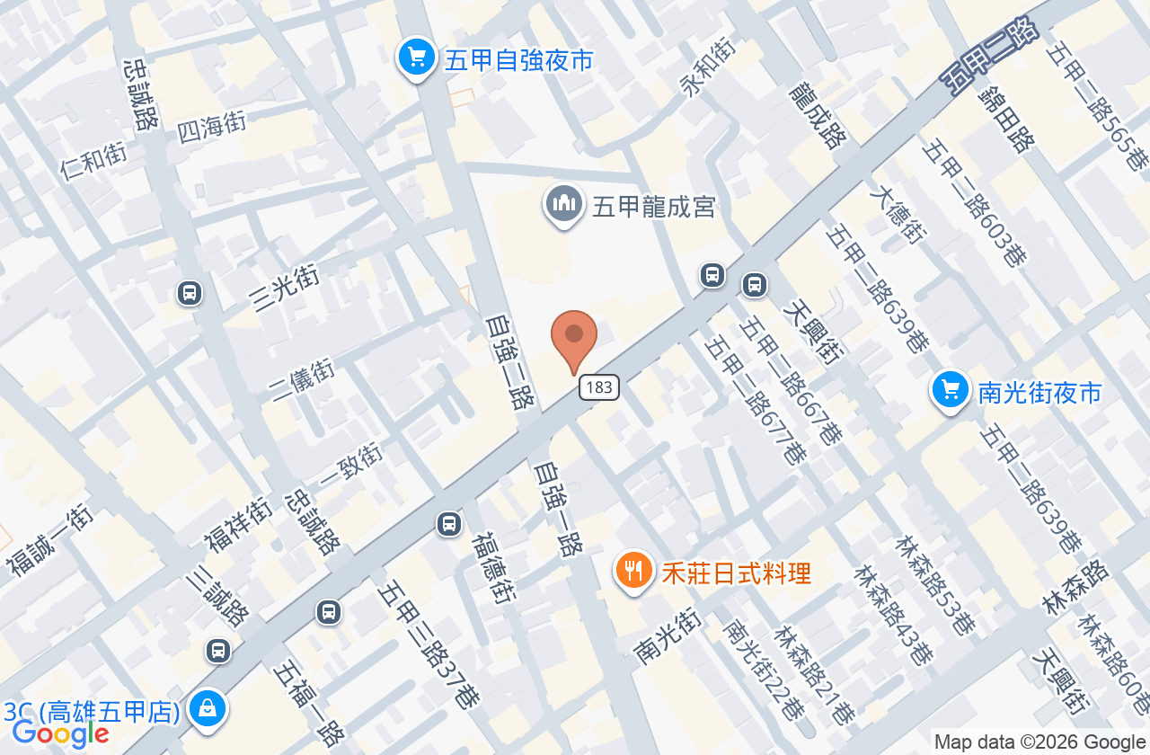 大愛中醫診所 位置地圖